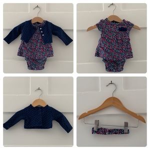 Baby Girl floral print outfit / PM-B0011